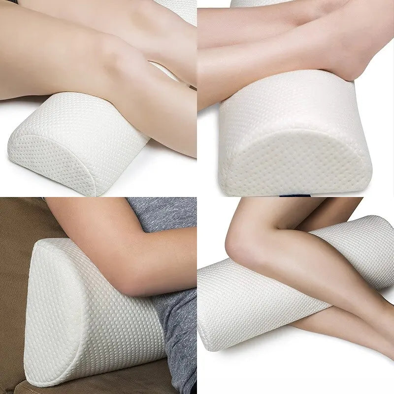 NONECN Comfort Bolster Pillow For Legs Back Head Memory Foam