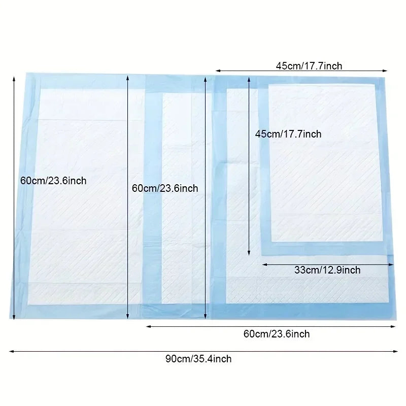 NONEDog Litter Super Absorbent Odor Control Disposable Diapers And Training Pads