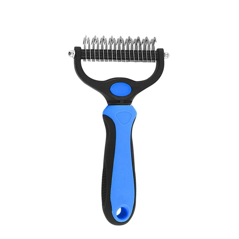 Pet Deshedding Brush For Dogs And Cats Cleaning Grooming Tool