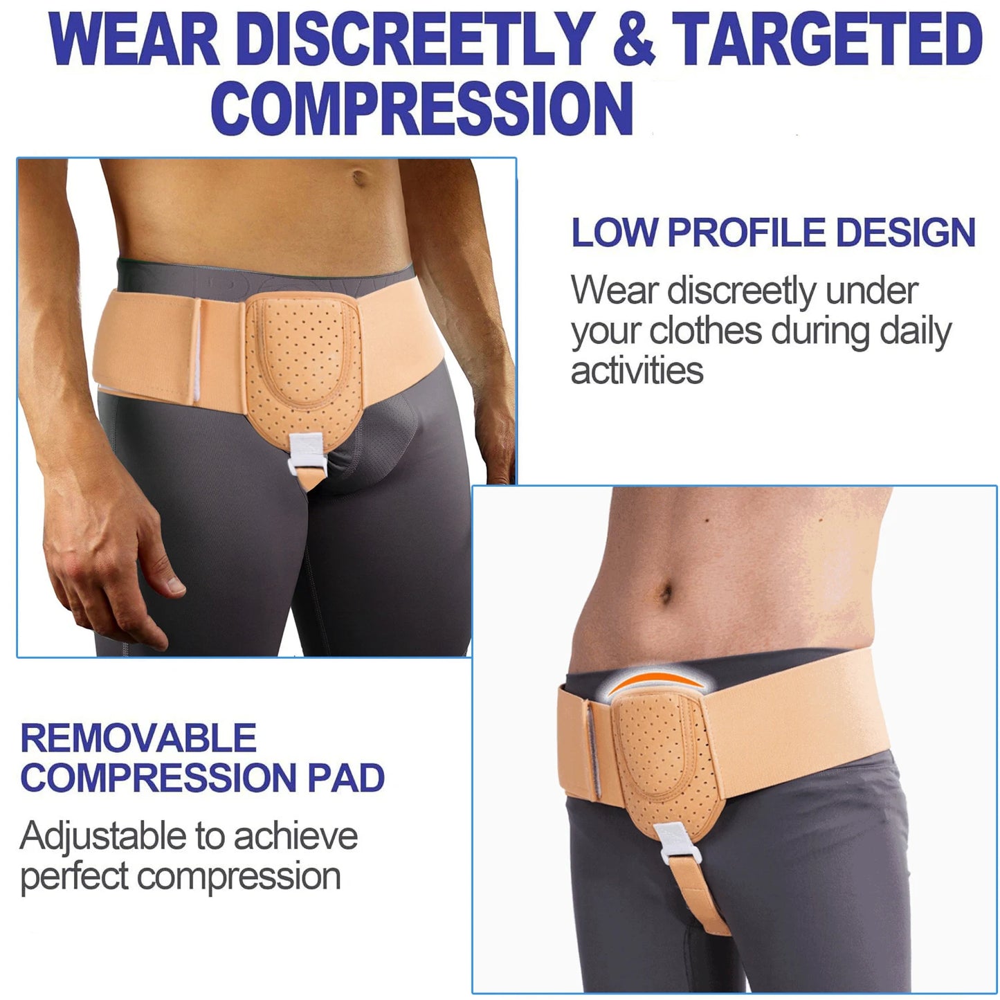 Hernia Belt Truss For Inguinal Sports Hernia Support Pain Relief