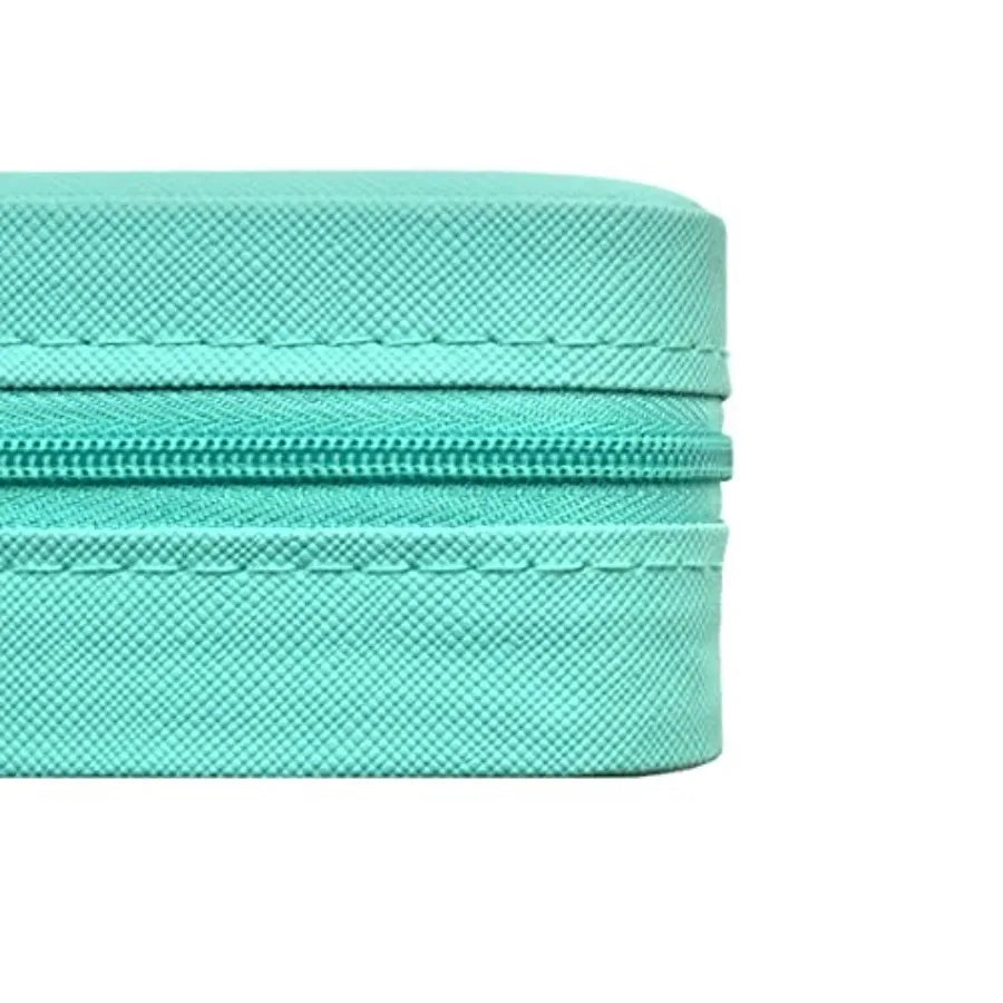 MDNGCN Mini Jewelry Travel Case Portable Organizer For Rings And Earrings