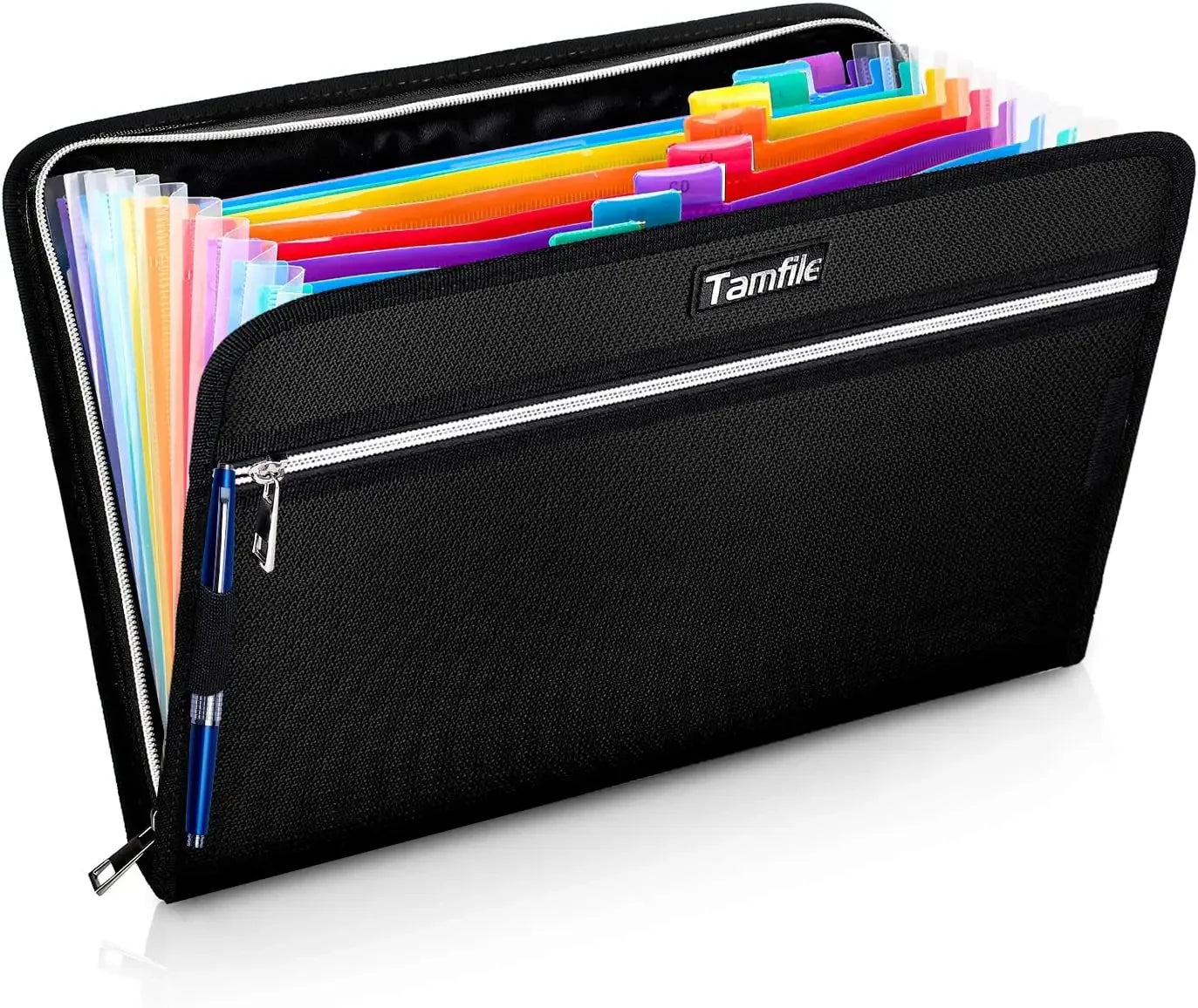 Fireproof Organizer With Handles 13 Compartment Clear Expanding File