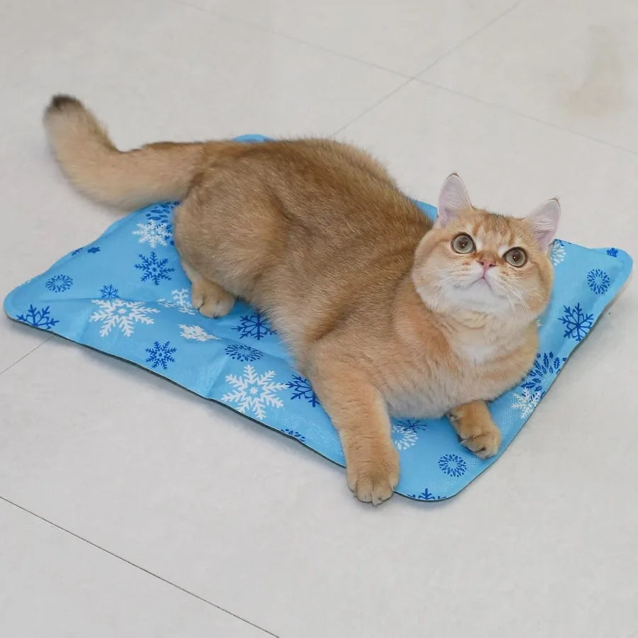 Foldable Gel Cooling Mat For Dogs And Cats Pet Pad