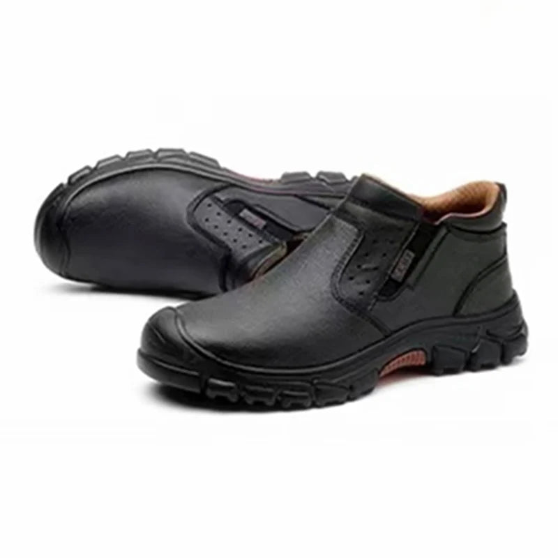 Men's Work Boots With Composite Toe Metatarsal Guard And Puncture Proof Outsole