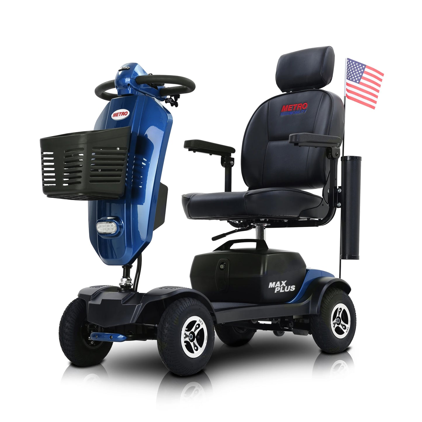 Four-Wheel Outdoor Compact Mobility Scooter With 300W Motor