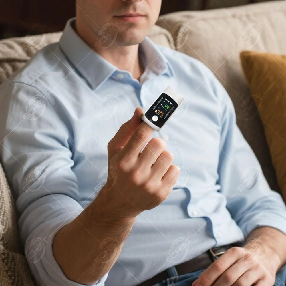 Schbit 2in1 Blood Oxygen and Blood Pressure Monitor