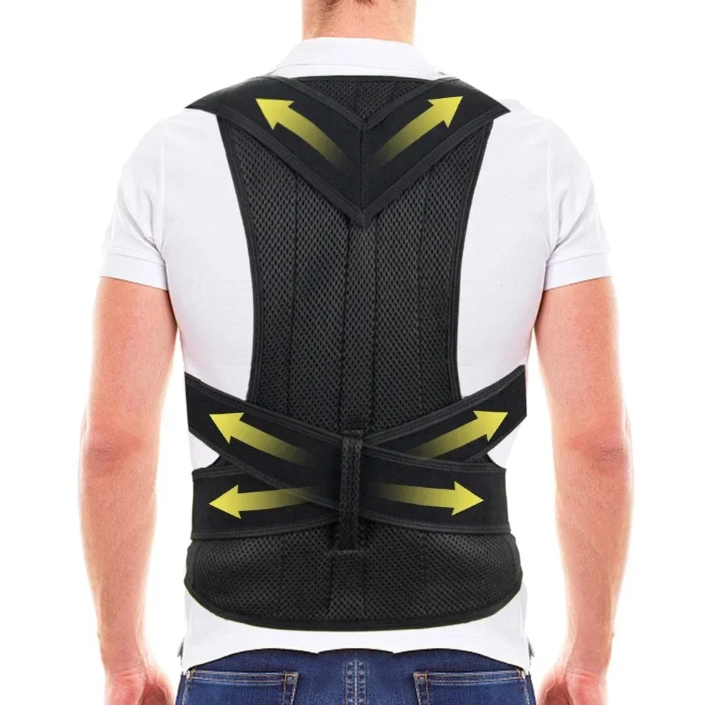 Back Brace Posture Corrector Belt for Women and Men