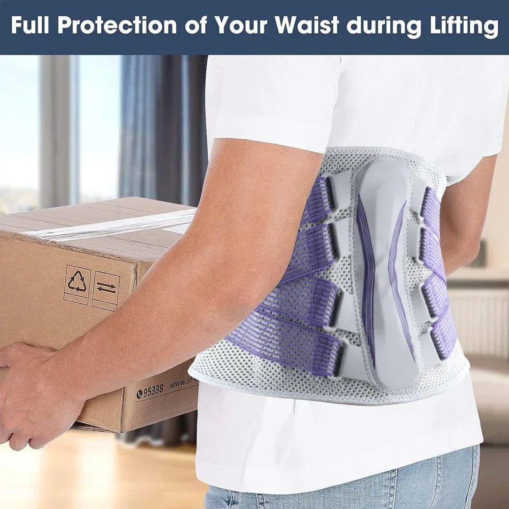 Lower Back Brace For Men And Women Lumbar Belt Sciatica