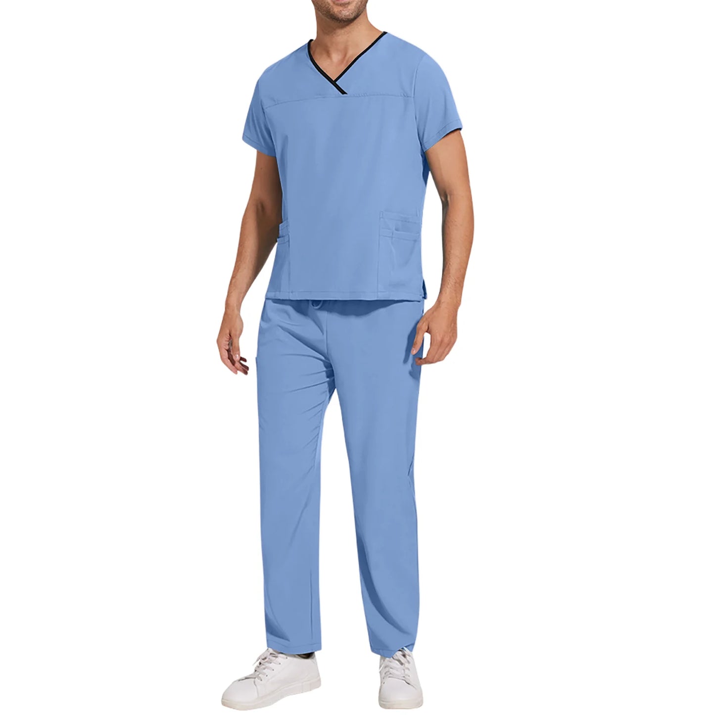 Soft Lightweight Jogger Scrubs Suit For Healthcare Workers Nurses Doctors