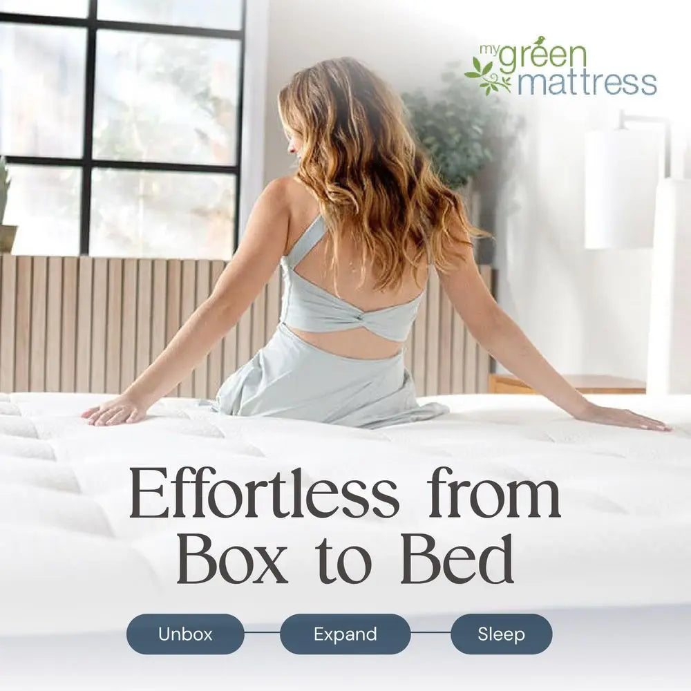 Organic Hybrid Latex Mattress With GOLS Latex And GOTS Cotton Wool 7 Zone