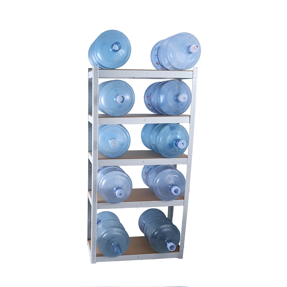 Laminated Metal Adjustable Shelving Unit Garage Storage Organization