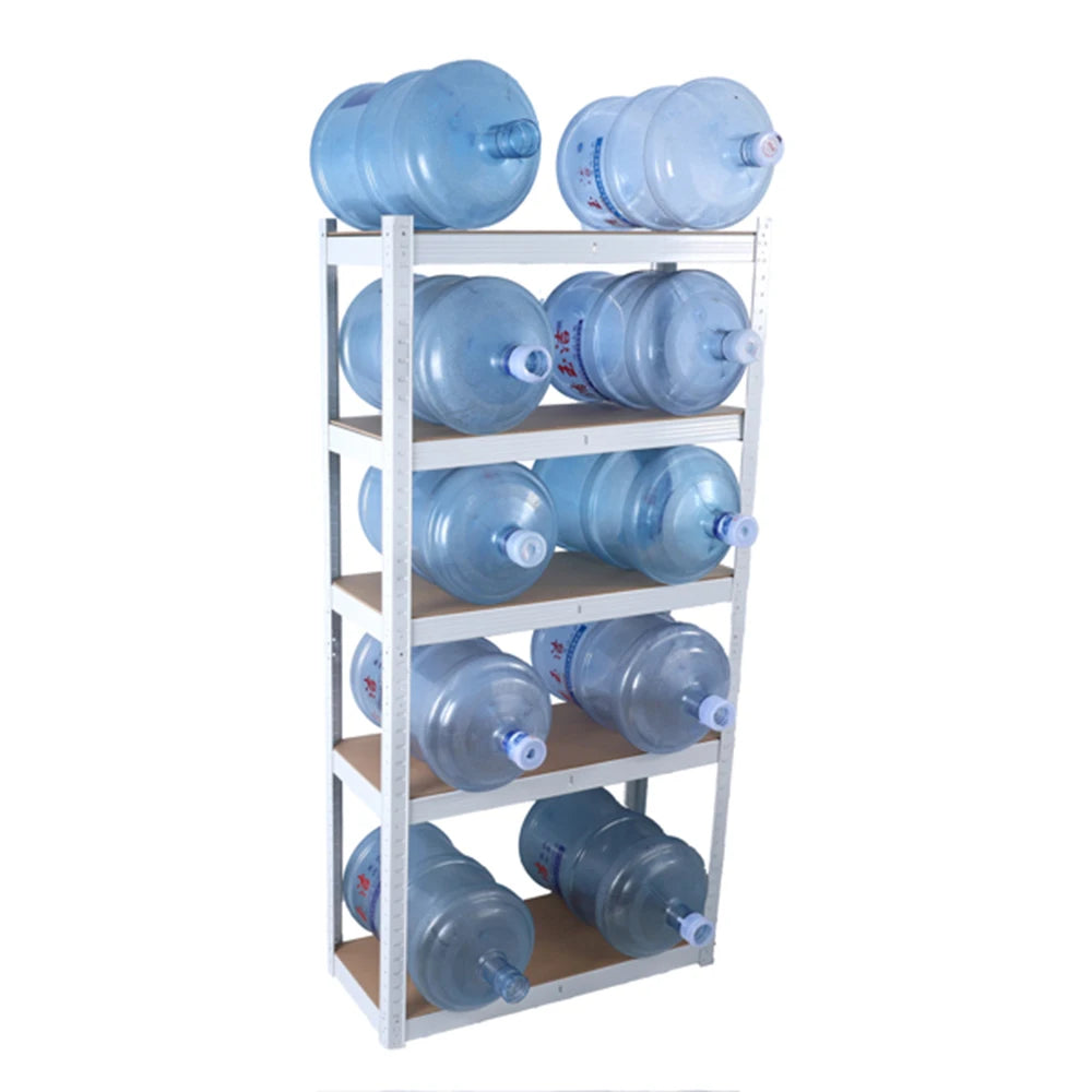 Laminated Metal Adjustable Shelving Unit Garage Storage Organization