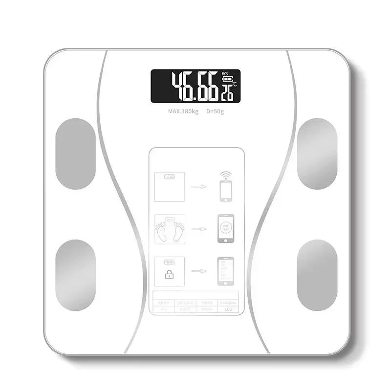 AEHOME Intelligent Digital Body Scale With Backlit LED Display