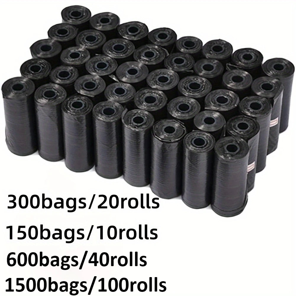 NONE Dog Poop Bags 300/1500 Pack Portable Leak Proof