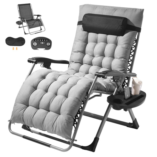 Succebuy Zero Gravity Recliner Lounge Chair With Cushion Footrest