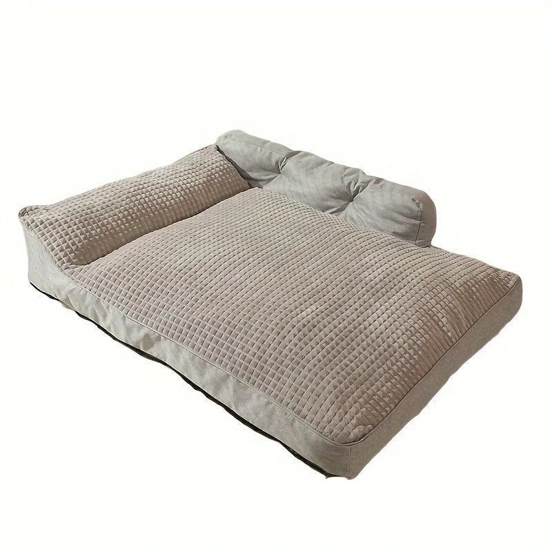 Pet Bed Kennel Non Slip Winter Warm Machine Washable Cushion for Cats and Dogs