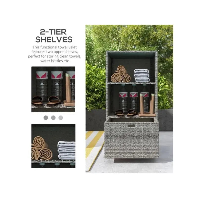 Chester Storage Cabinets and Rolling Wardrobe Units for Home Organization