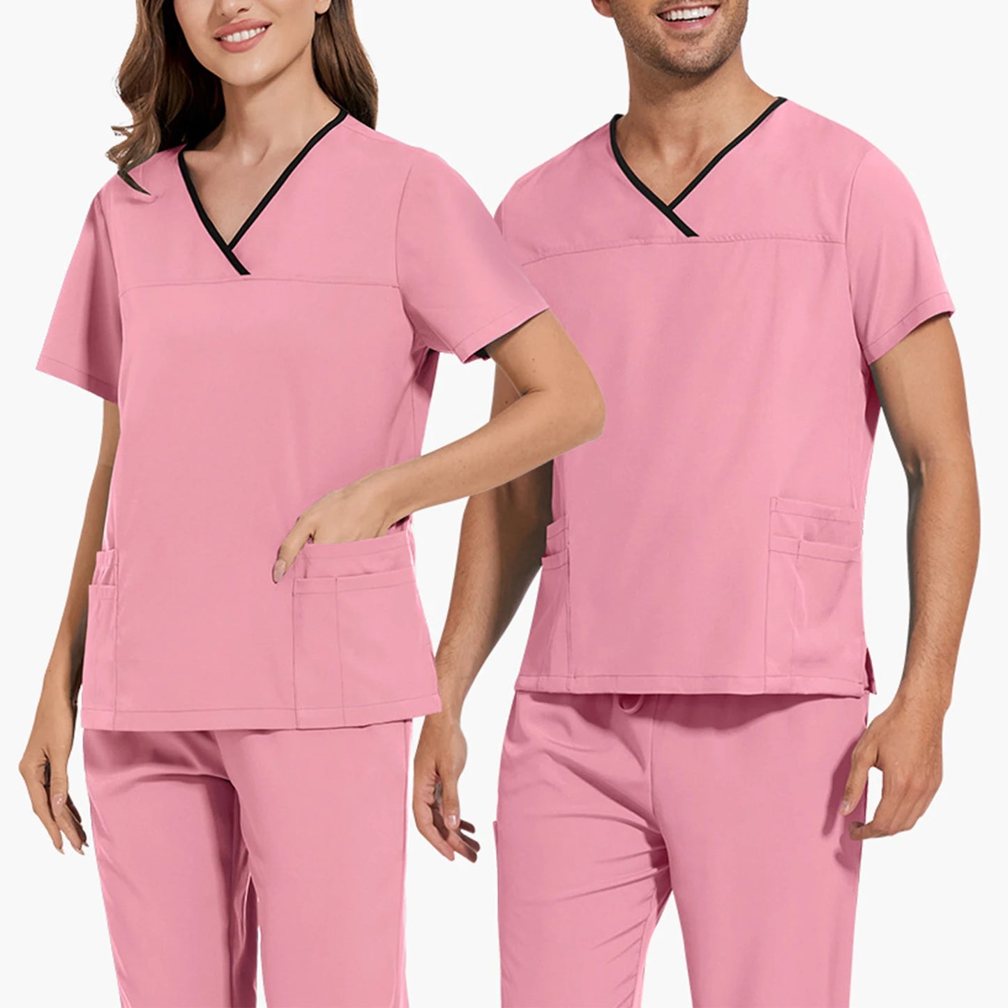 Soft Lightweight Jogger Scrubs Suit For Healthcare Workers Nurses Doctors