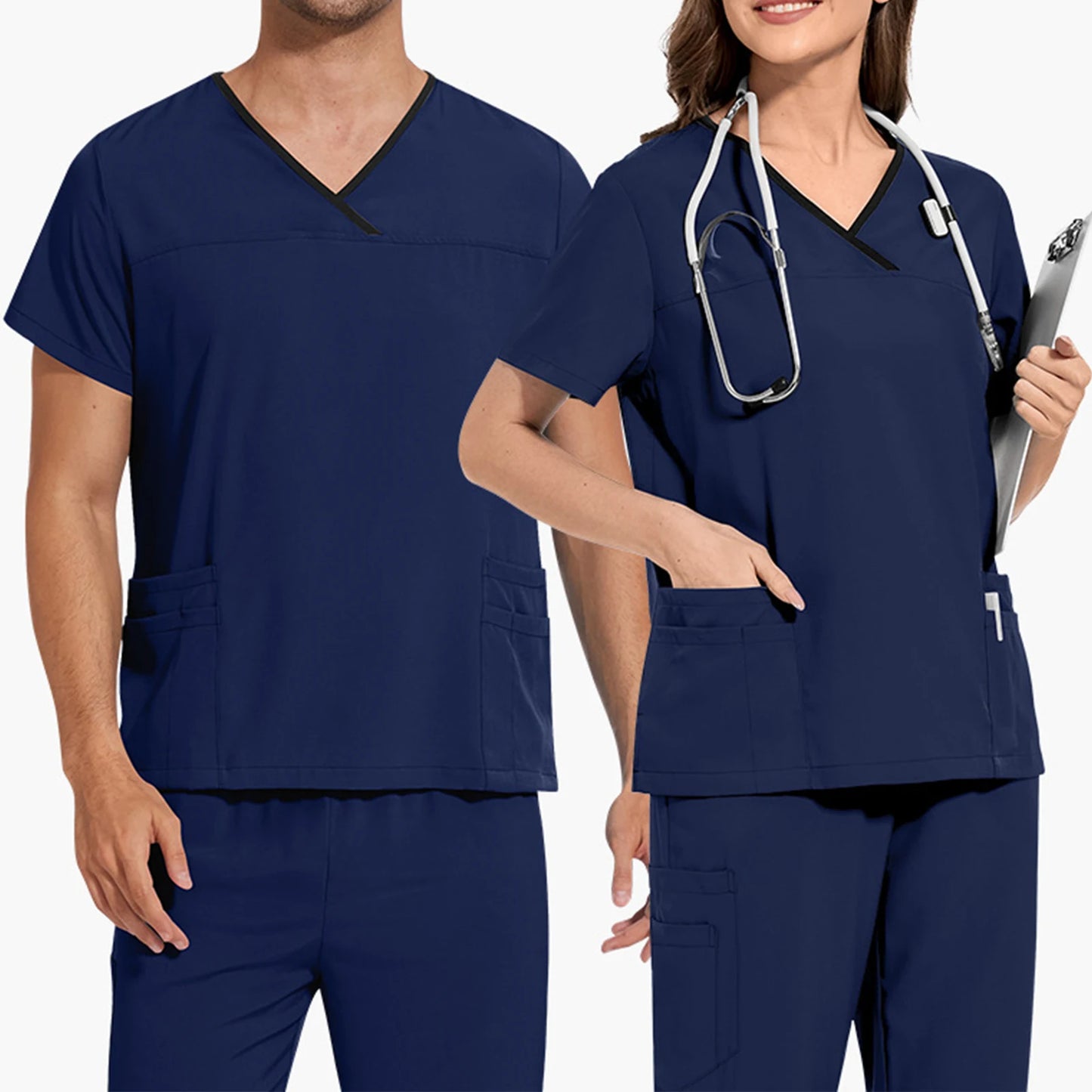Soft Lightweight Jogger Scrubs Suit For Healthcare Workers Nurses Doctors