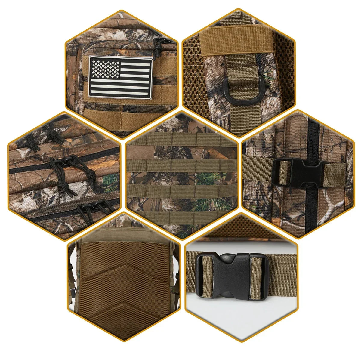 Refire Gear Tactical Backpack Outdoor Camping Hiking Daypack