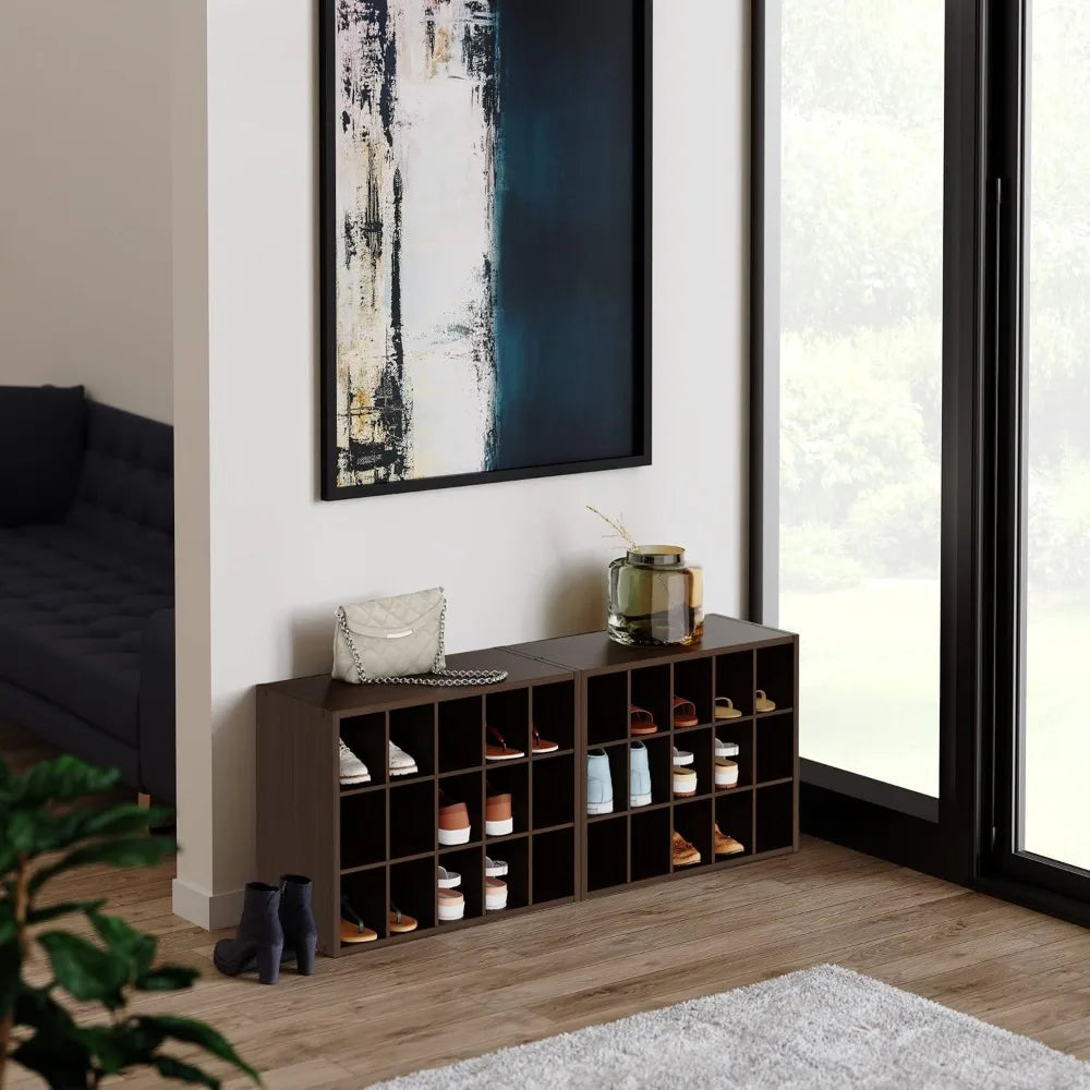 15 Cube Stackable Storage Organizer For Shoes Bags And Crafts
