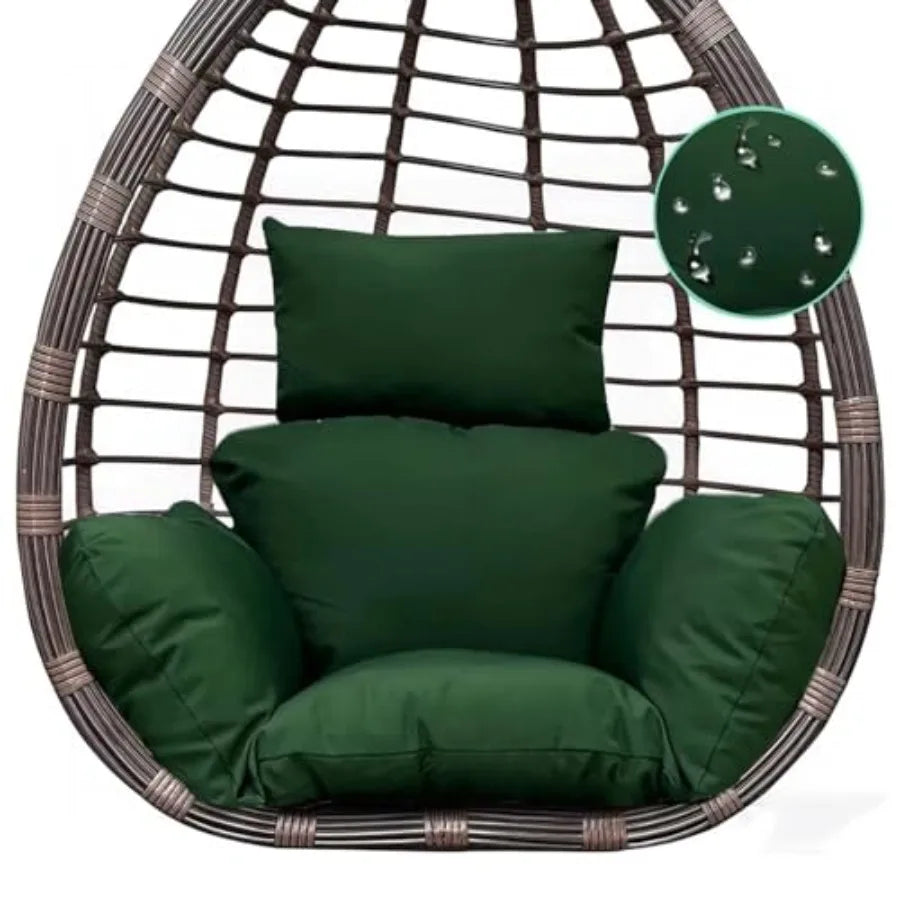 Egg Chair Cushion for Hanging Chair Indoor Outdoor Patio Garden Seat Pad