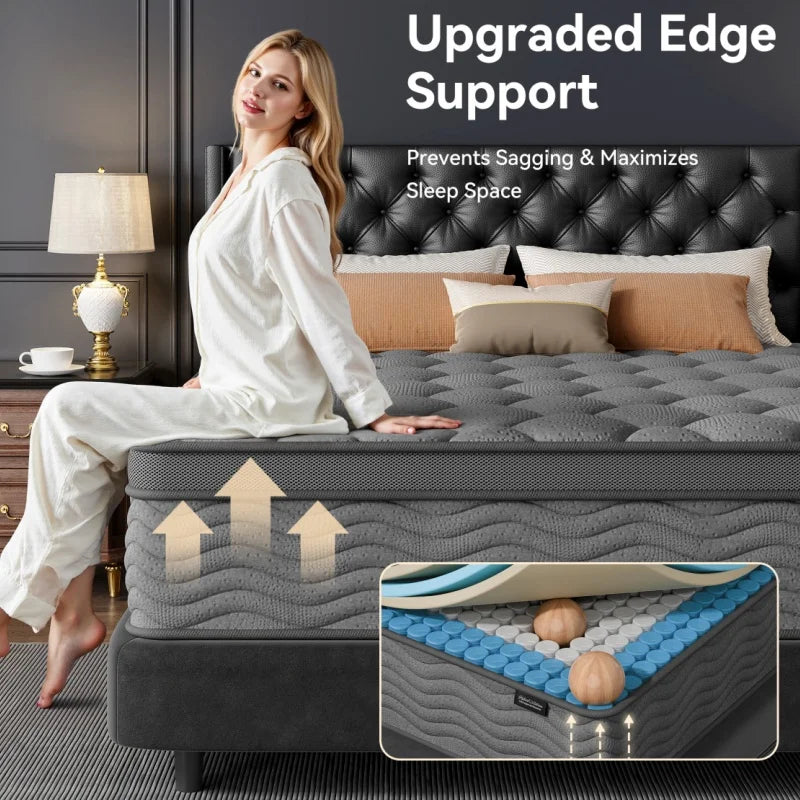 Madevos Hybrid In A Box Memory Foam And Pocket Springs