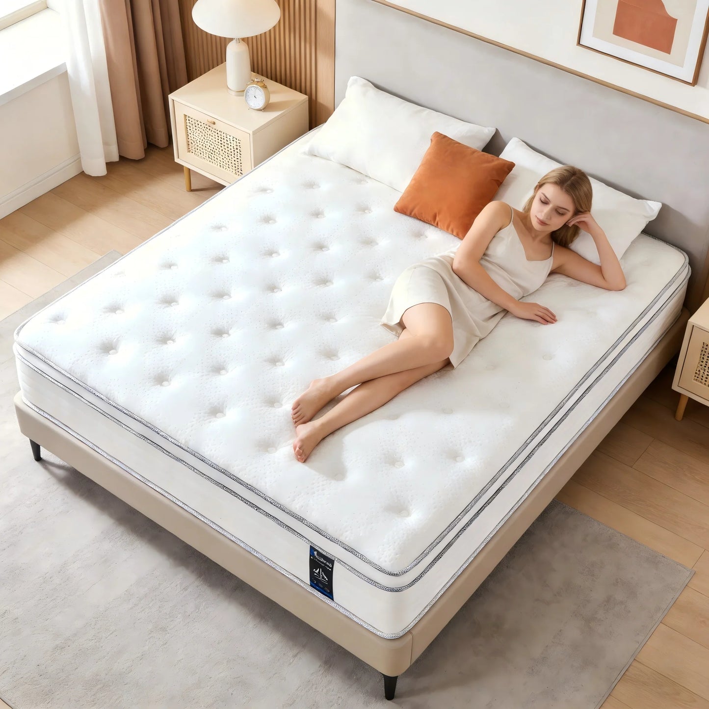 Madevos Hybrid In A Box Memory Foam And Pocket Springs