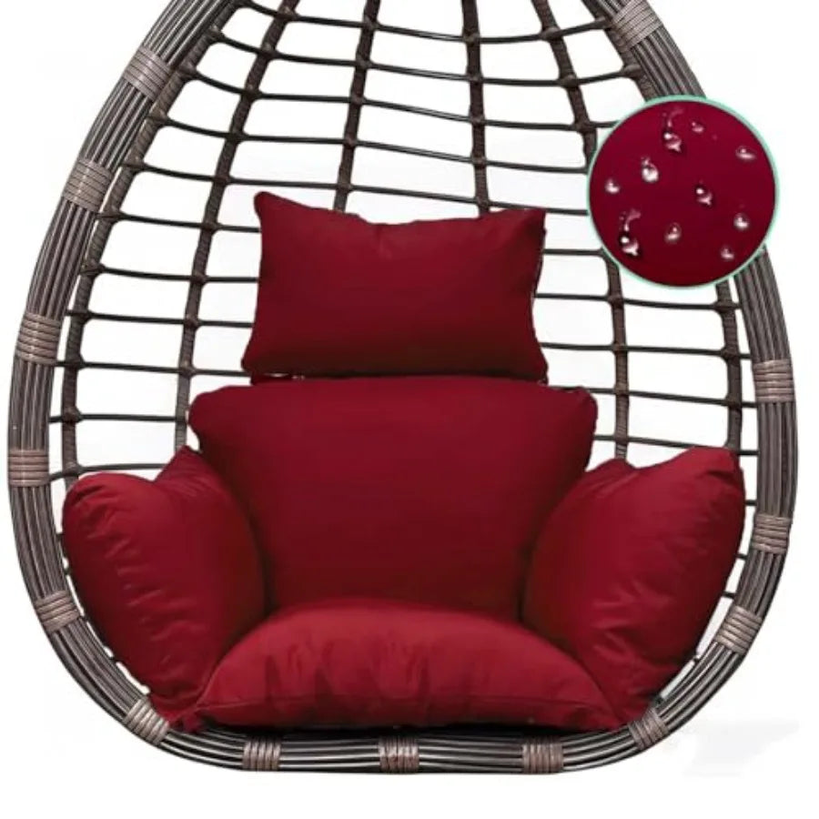 Egg Chair Cushion for Hanging Chair Indoor Outdoor Patio Garden Seat Pad