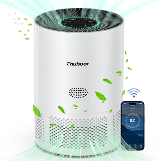 Chuboor H13 True HEPA Air Purifier For Home Bedroom Kitchen
