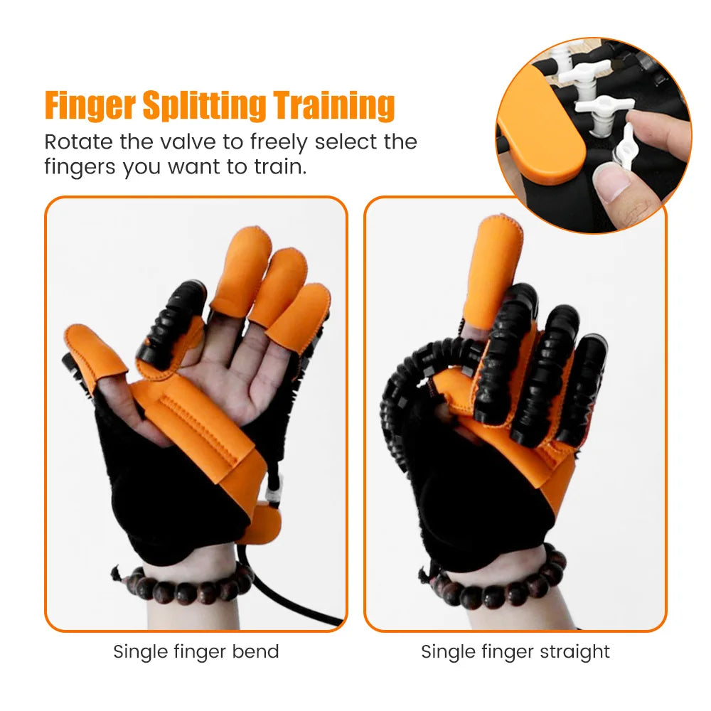 Hand Rehabilitation Robot Gloves for Stroke Hemiplegia Finger Trainer