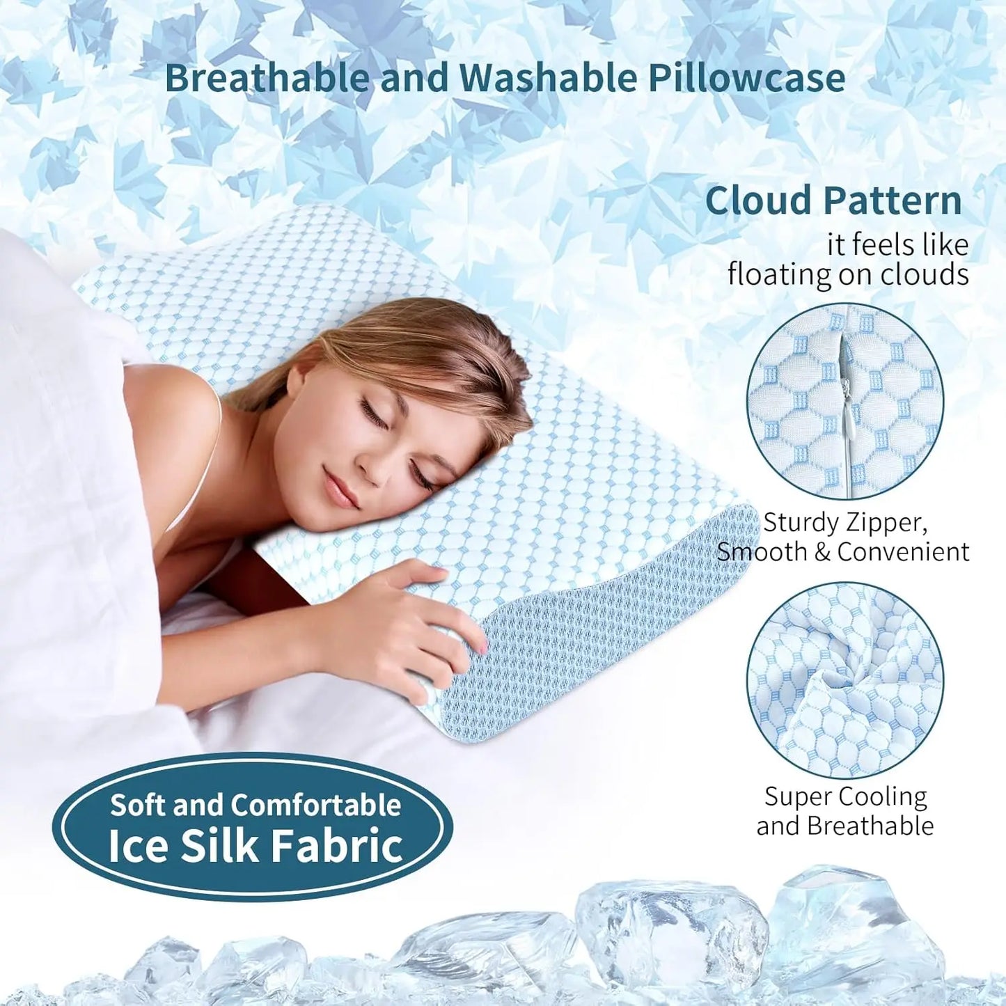 Memory Foam Neck Pillow For Pain Relief And Support