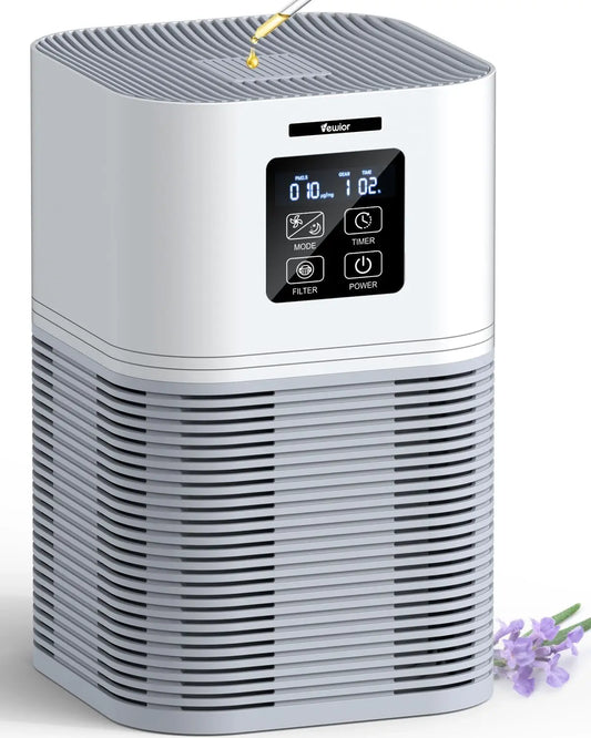TLXT 2 In 1 Air Purifier Aromatherapy Diffuser Auto Mode