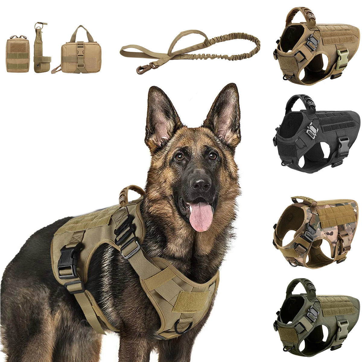 PetTravel Dog Harness and Leash Set Vest for Training