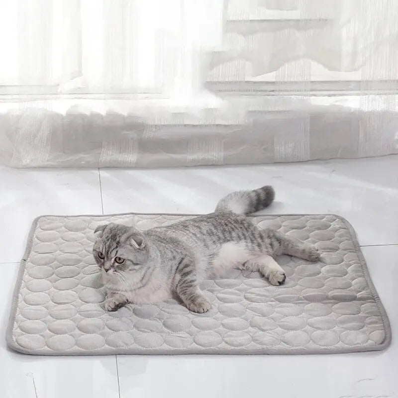 Pet Ice Cooling Mat For Dogs And Cats Longlasting Pad