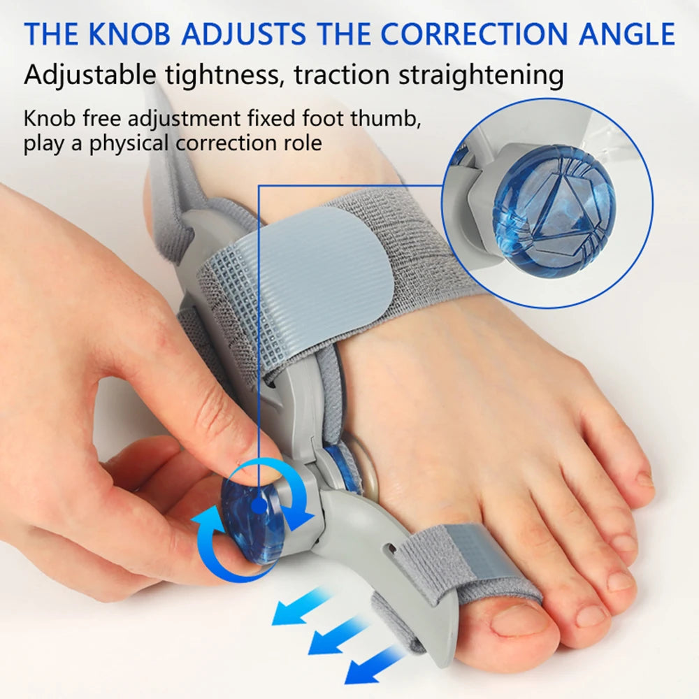 Hailicare Adjustable Bunion Corrector For Hallux Valgus Braces