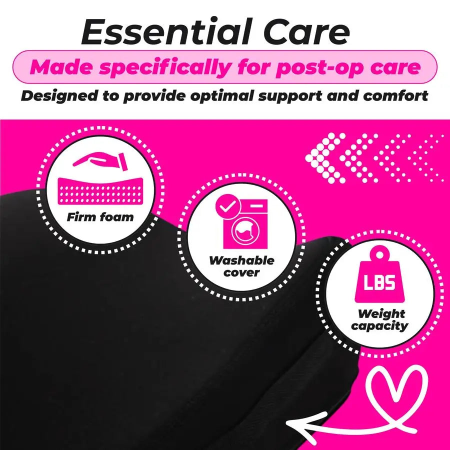 BBL Post Surgery Car Pillow for Driving and Sitting Support