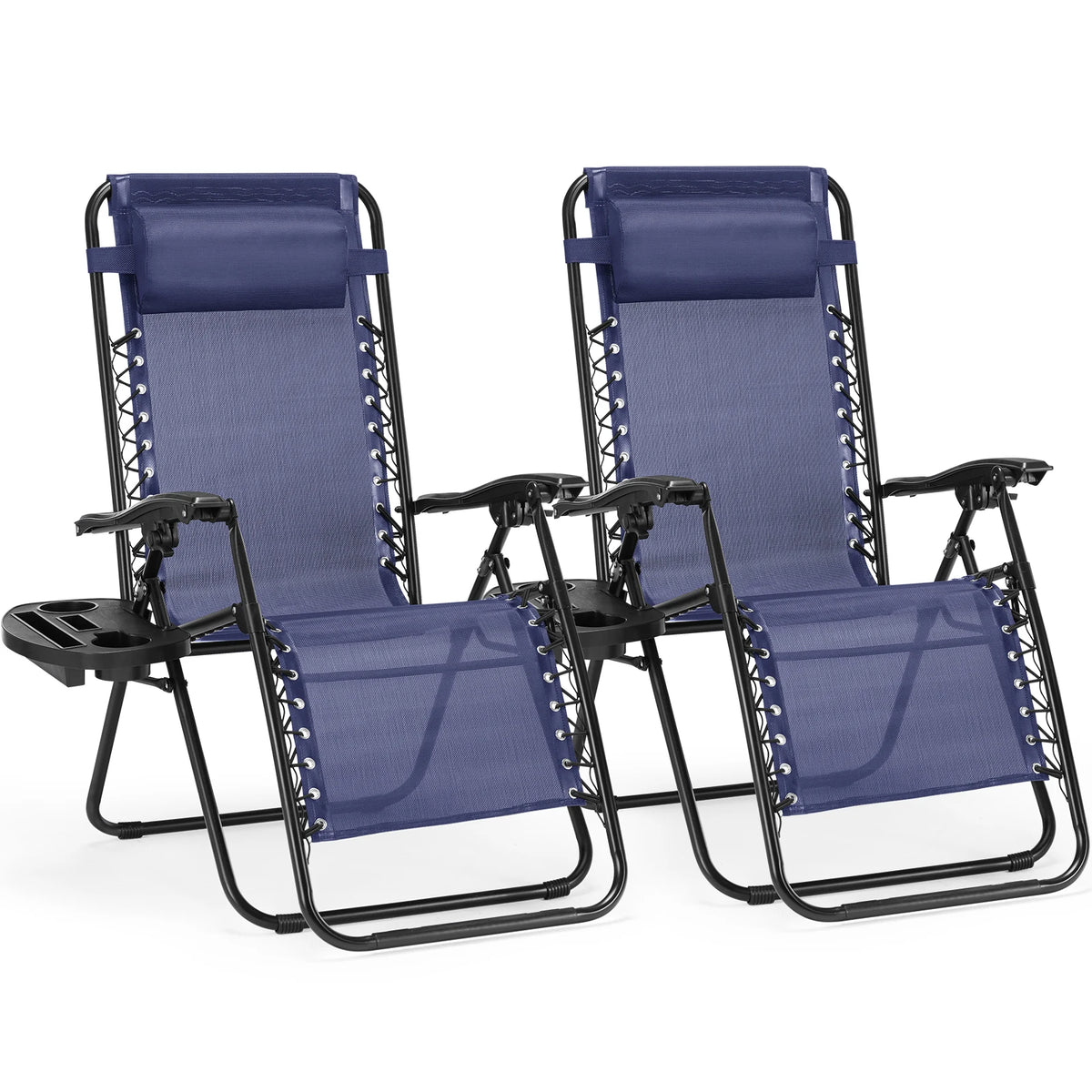 JHK Zero Gravity Recliner Outdoor Lounge Chair Portable