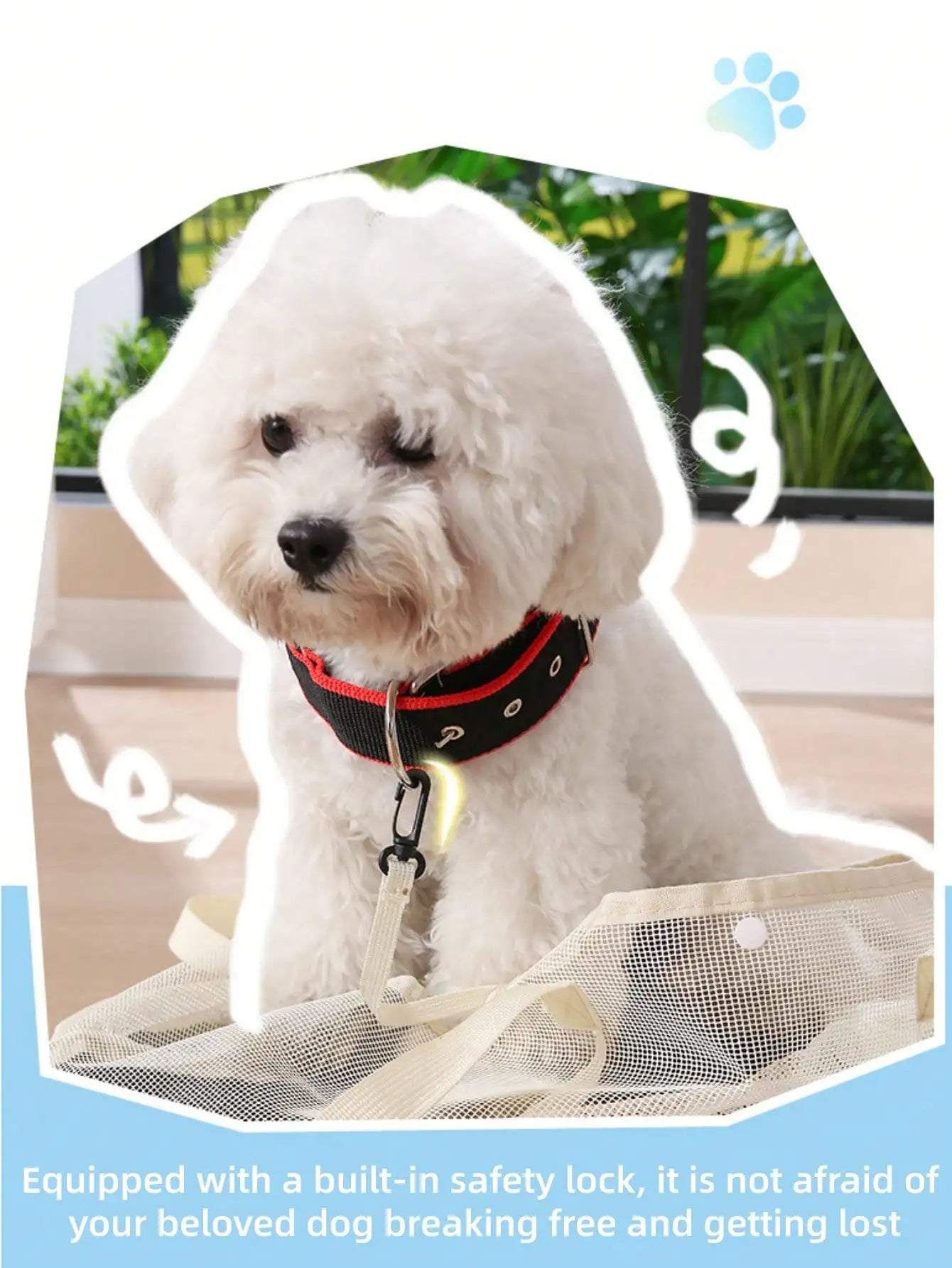 Foldable Breathable Mesh Pet Carrier Bag For Dogs Travel Tote