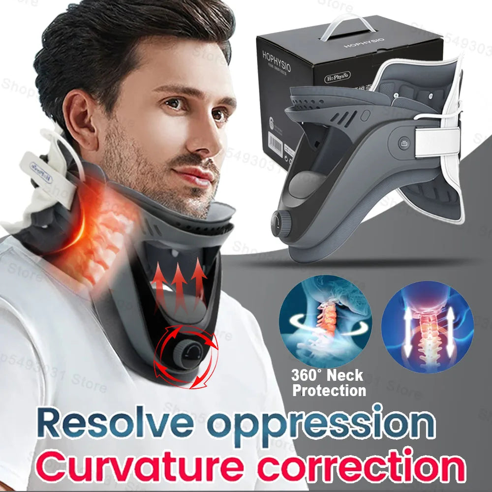 Portable Cervical Neck Traction Device for Home Use