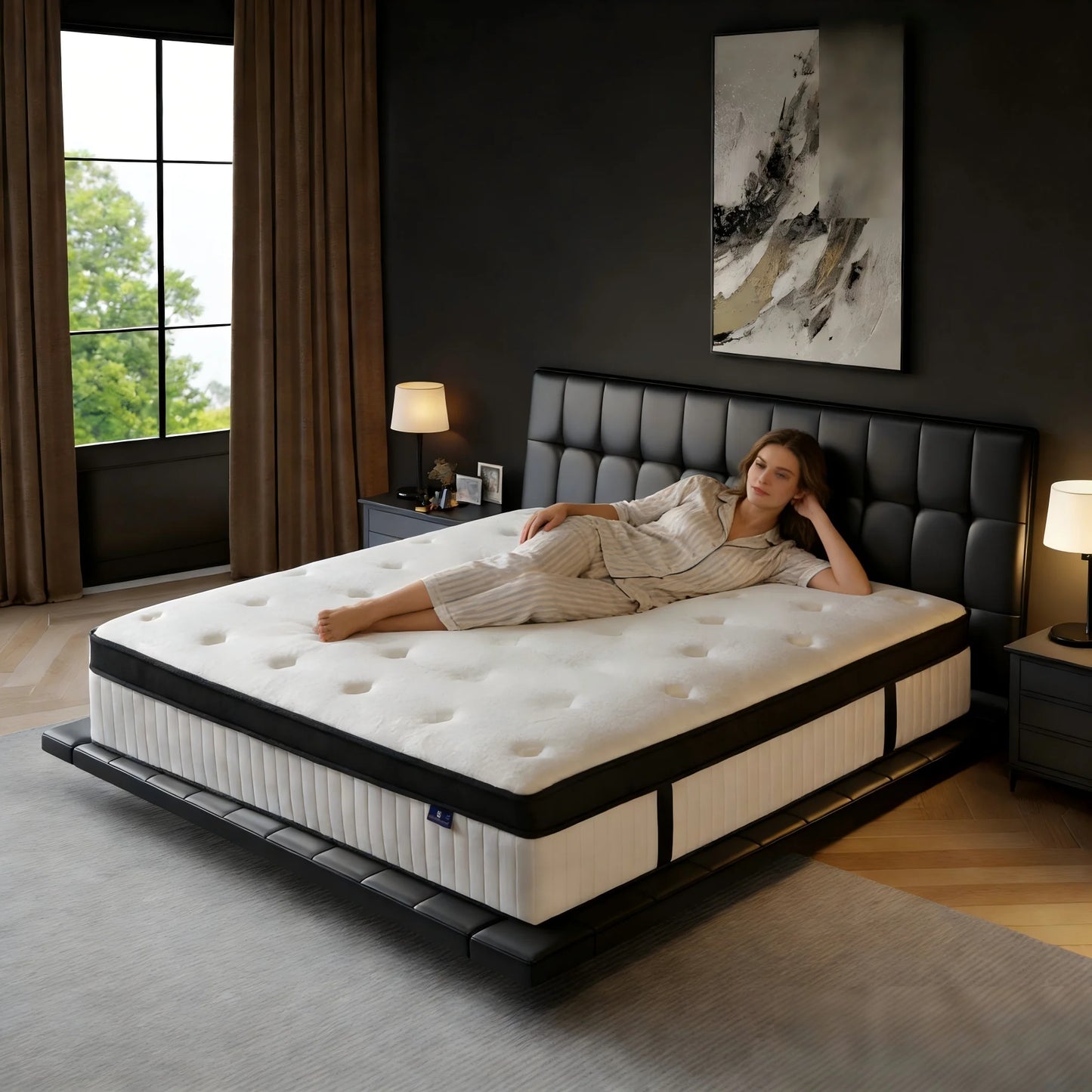 Madevos Hybrid In A Box Memory Foam And Pocket Springs