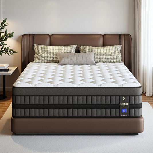 Hybrid Gel Memory Foam Mattress With Pocketed Springs Medium Firm