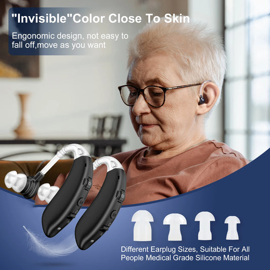 K&F Concept ZF-M806 Hearing Amplifier BTE Portable Ear Aid