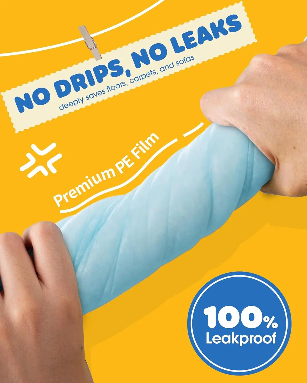 NONEDog Litter 6 Layer Quick Drying Dog Pee Pads Puppy