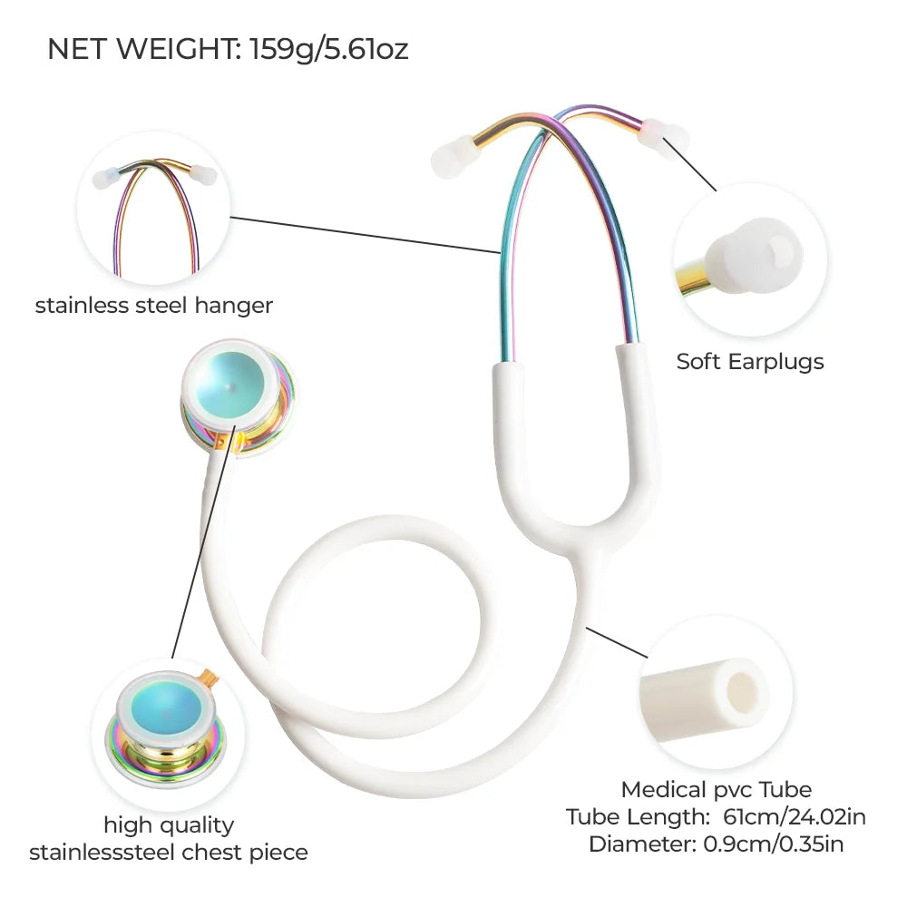 XceeFit Medical Double Sided Stethoscope Cardiology
