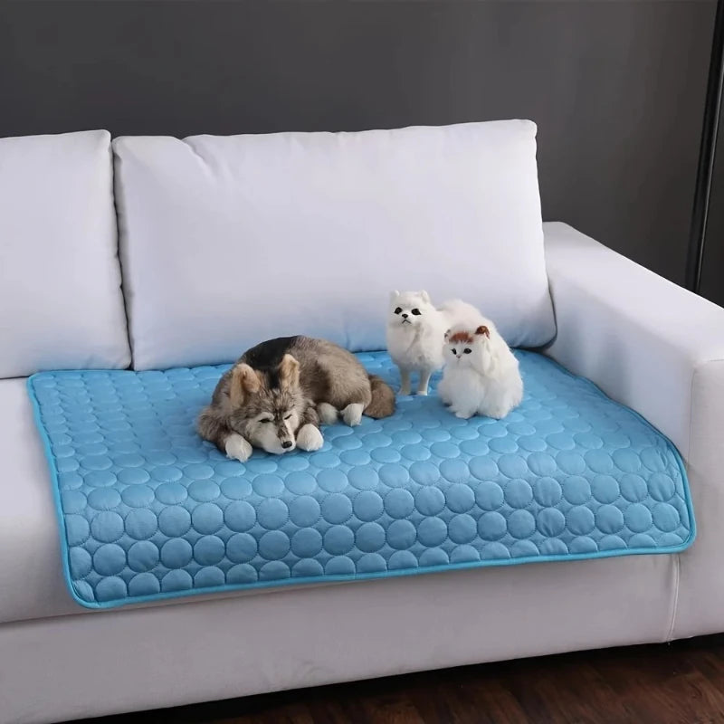 Durable Nylon Dog Cooling Mat For Indoor Outdoor Use