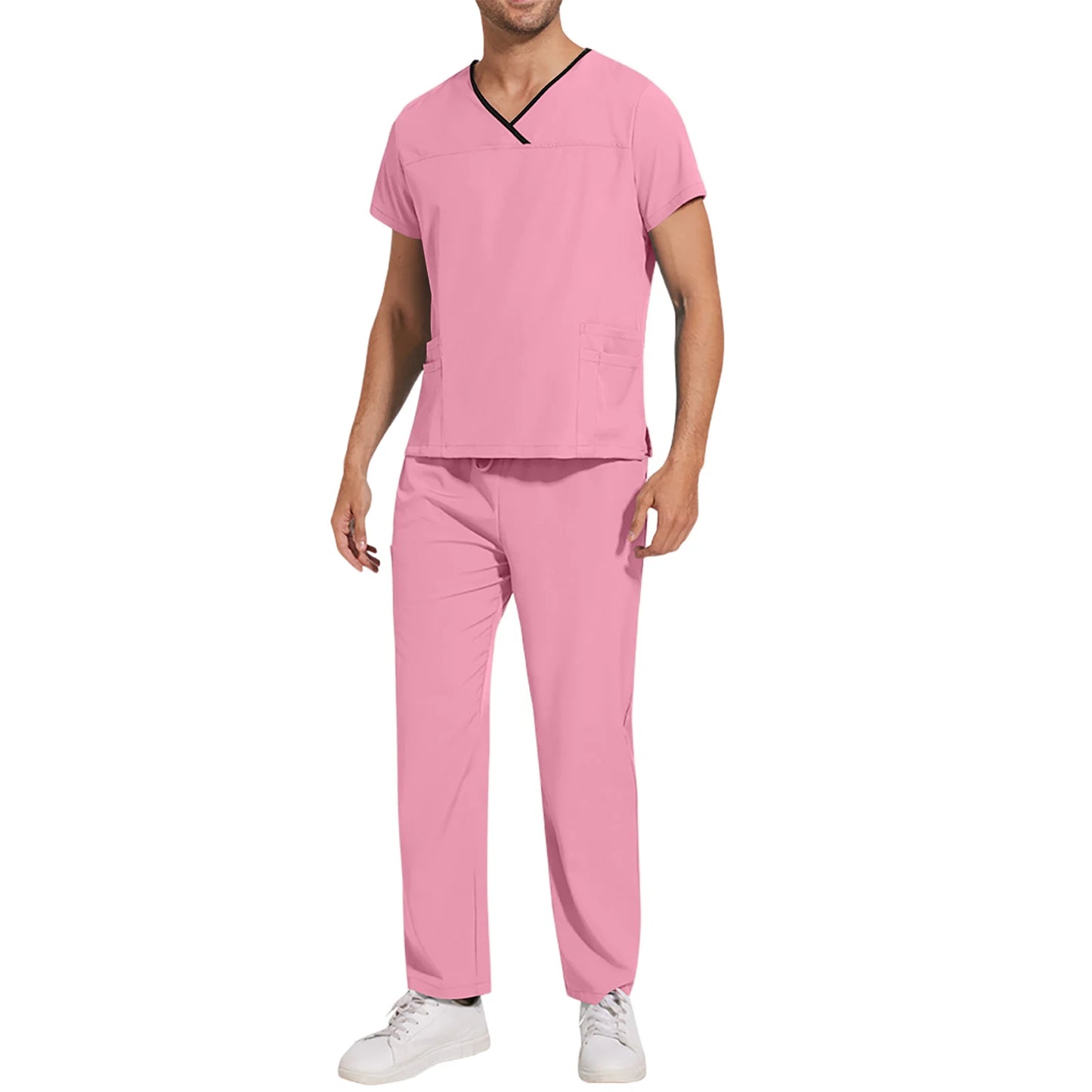 Soft Lightweight Jogger Scrubs Suit For Healthcare Workers Nurses Doctors