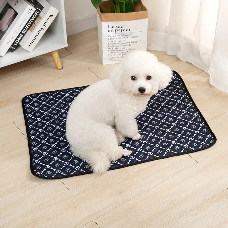 Washable Dog Diaper Mat Pee Pad Waterproof Reusable