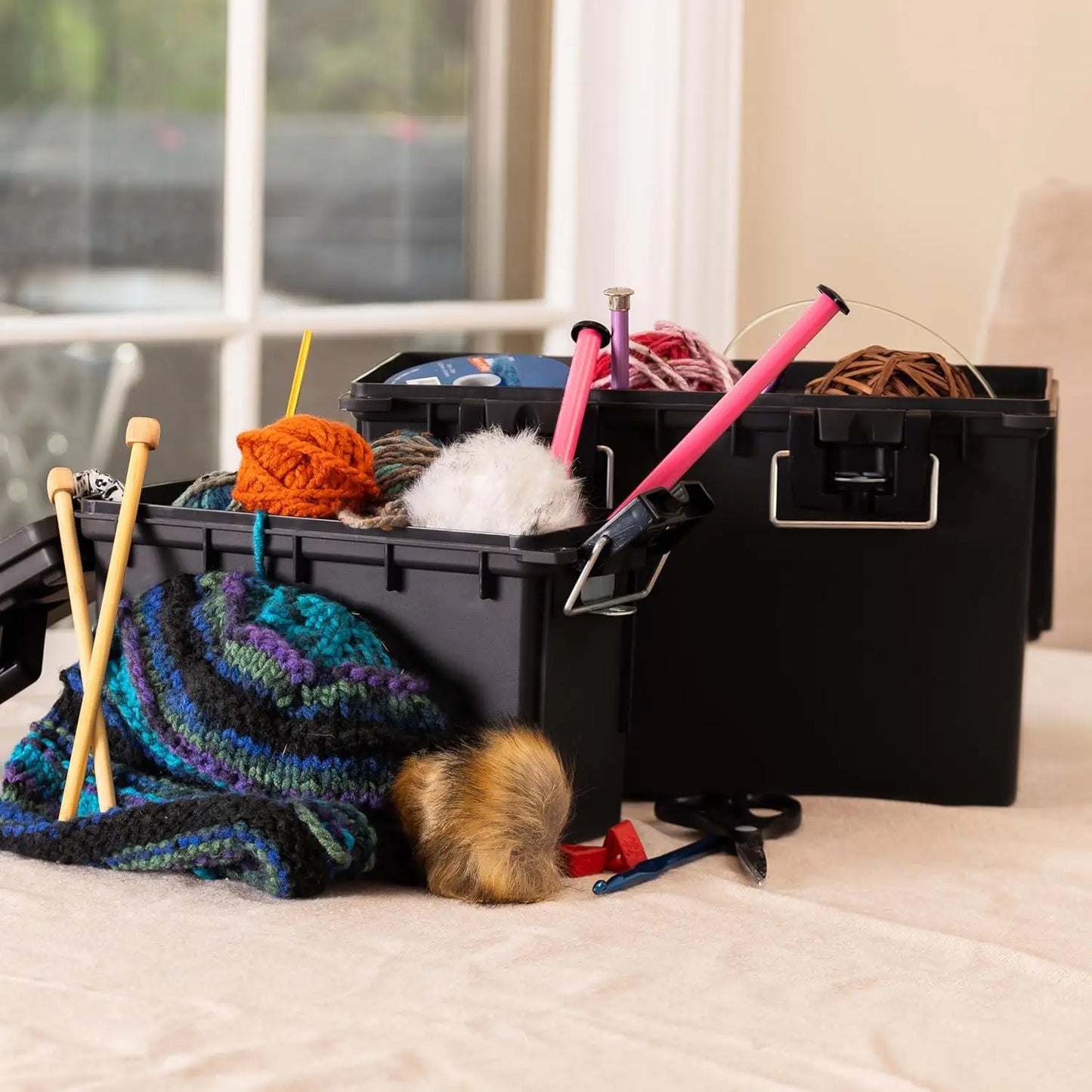 Stackable Storage Bins With Lids Lockable For Home Classroom