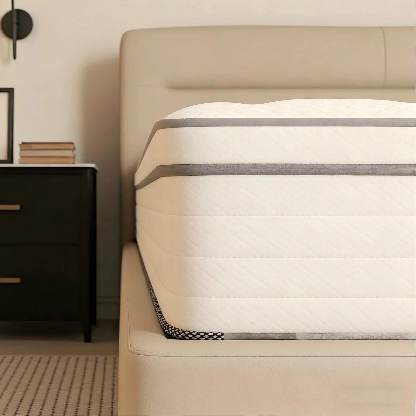 Madevos Memory Foam Pocket Springs Mattress In A Box